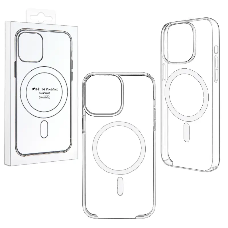 Чехол iPh 14 Pro Max (6.7) Clear Case (MagSafe + анимация NFC) ORG