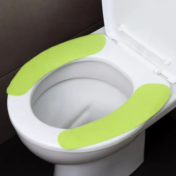 Наклейка на унитаз однотонные, 2 шт (салатовая) Наклейка на унитаз однотонные, 2 шт (салатовая)