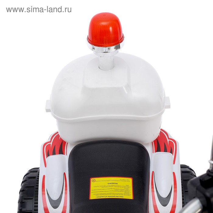 Детский электромобиль «Чоппер», цвет белый Детский электромобиль «Чоппер», цвет белый