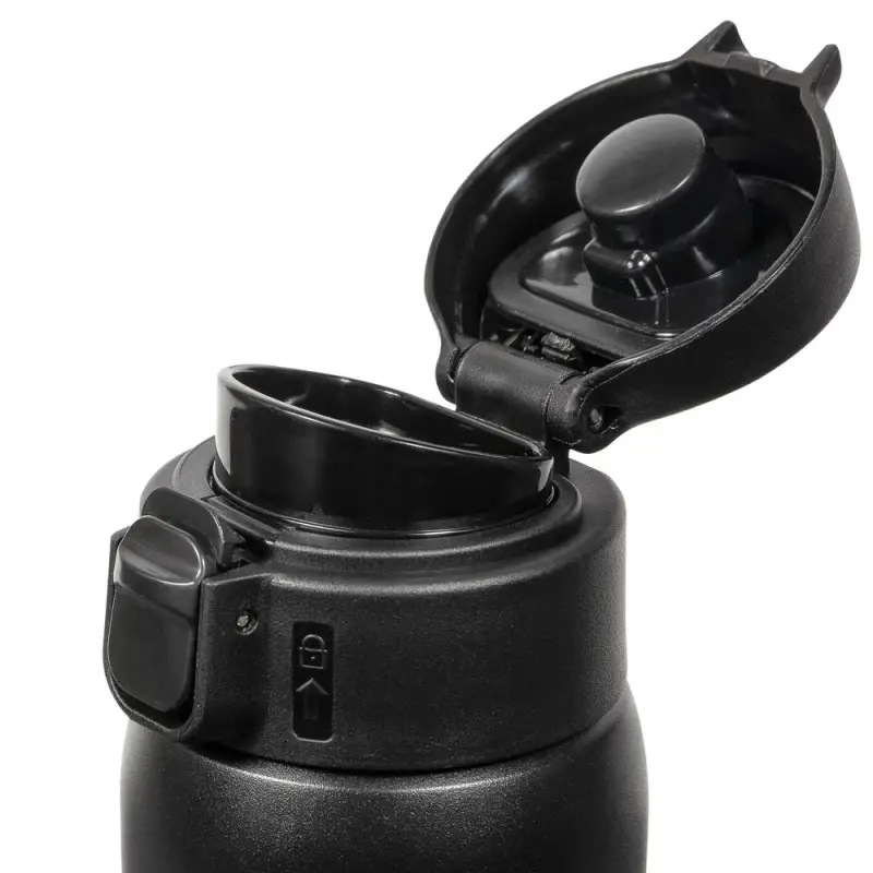 Термокружка Relaxika, ver.2, черная Термокружка Relaxika, ver.2, черная