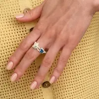 Кольцо &laquo;Выбражулька. Котик обнимашка&raquo;, размер 16.5, бежевое