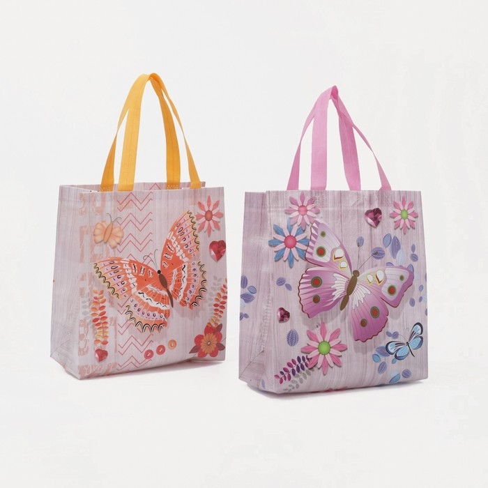 Сумка хозяйственная без застёжки, цвет МИКС Сумка хозяйственная без застёжки, цвет МИКС