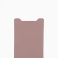 Обложка для автодокументов, СТС и права, 9&times;0.3&times;12.5 см, розовая