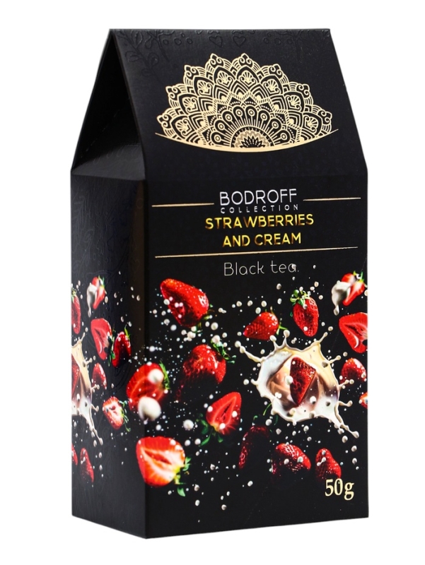 Чай черный STRAWBERRIES AND CREAM 50 г