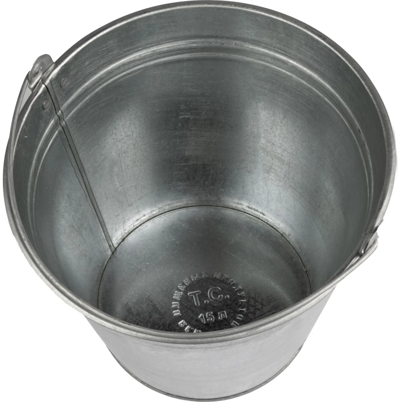 Ведро оцинкованное 15 литров