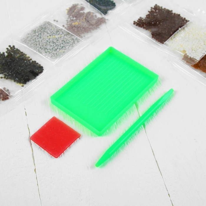 Алмазная мозаика с частичным заполнением на подрамнике «Пёс», 30 х 40 см Алмазная мозаика с частичным заполнением на подрамнике «Пёс», 30 х 40 см