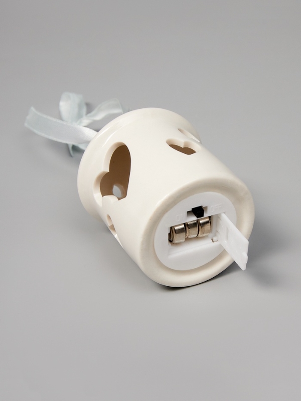 Светодиодная подвеска Светодиодная подвеска "Дом с сердцем" 9.3х6х6, 1 LED, LR44x3(в компл.), Т/БЕЛЫЙ