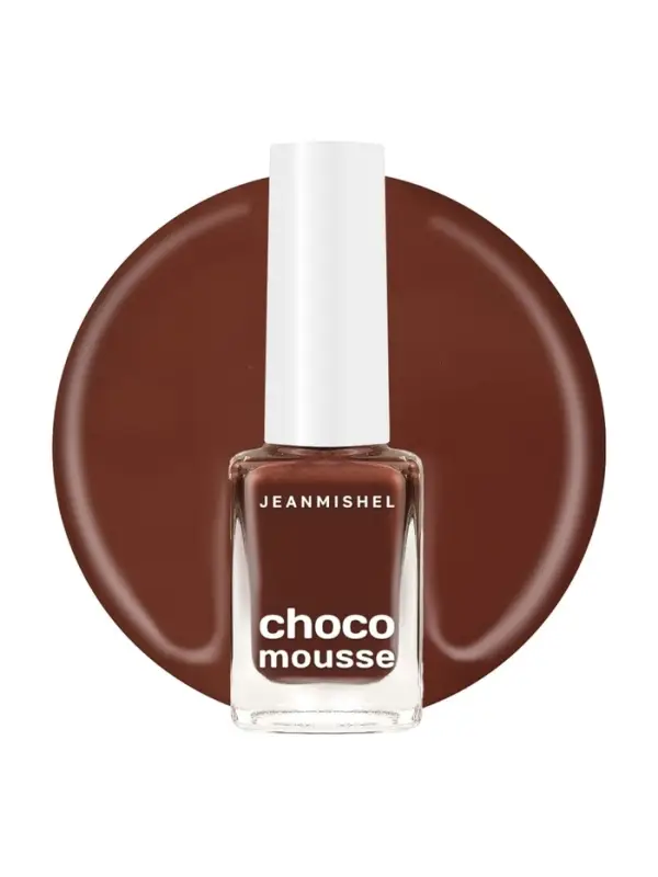 Лак для ногтей Jeanmishel, шоколадно-малиновый, глянцевый, тон 471, 6 мл