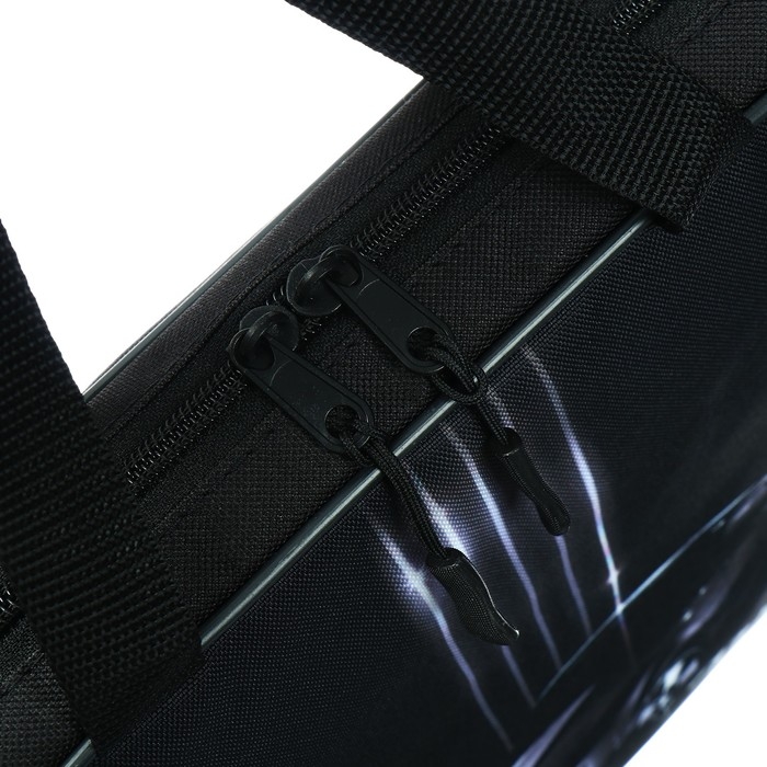 Папка с ручками текстильная А4, 370 х 280 х 60 мм, Stavia Папка с ручками текстильная А4, 370 х 280 х 60 мм, Stavia "Машина монохром"