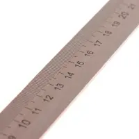 Линейка деревянная 40 см, (БЕЗ шк)