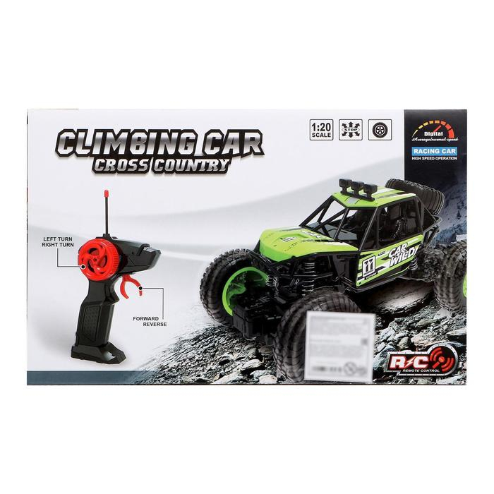 Джип радиоуправляемый «Кросс», работает от батареек, цвет синий Джип радиоуправляемый «Кросс», работает от батареек, цвет синий