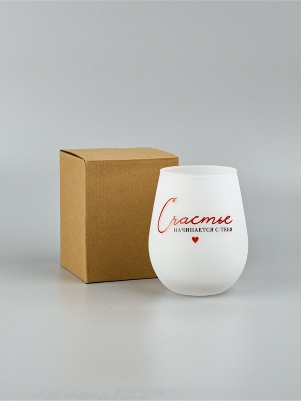 Стакан Стакан "Счастье", 620 мл