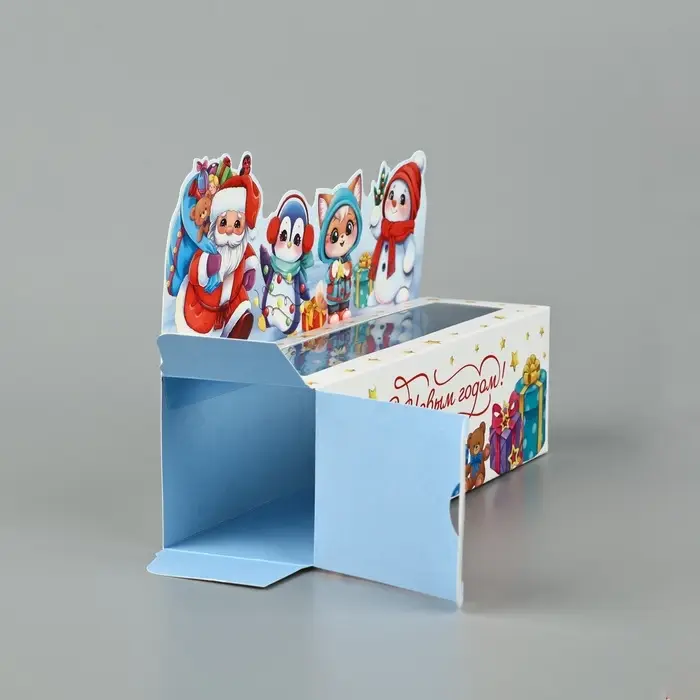 Коробочка для макарун «Веселая компания», 18 х 5.5 х 5.5 см Коробочка для макарун «Веселая компания», 18 х 5.5 х 5.5 см