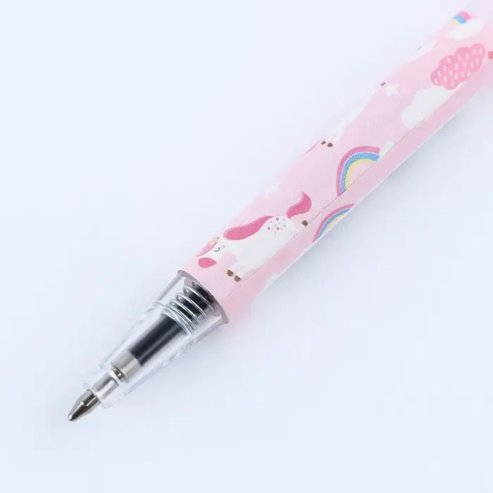 Ручка шариковая синяя паста мини автоматическая «Единорожки» Ручка шариковая синяя паста мини автоматическая «Единорожки»