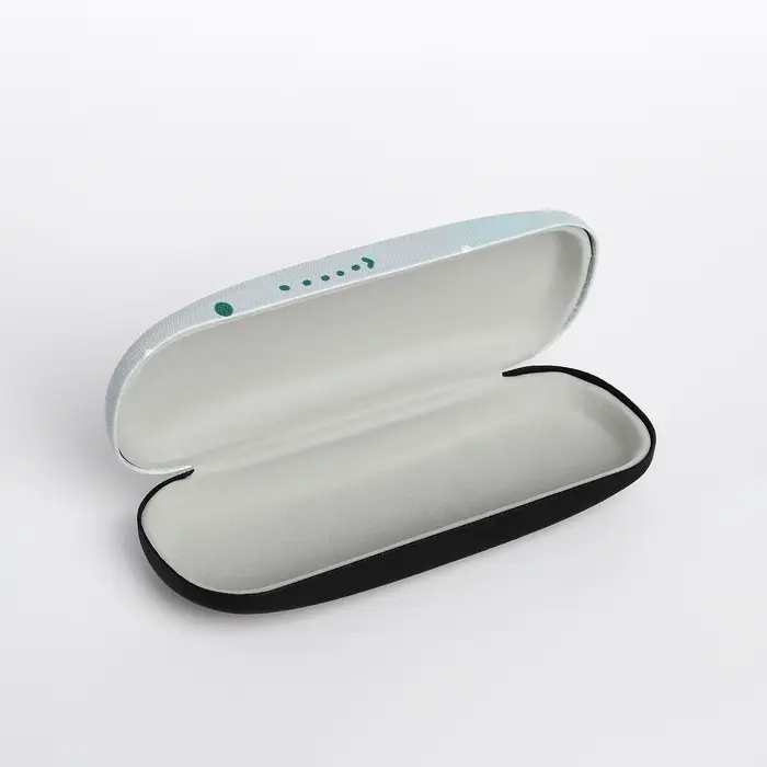 Футляр для очков &laquo;Собачки&raquo;, на хлопушке, 16 см, голубой