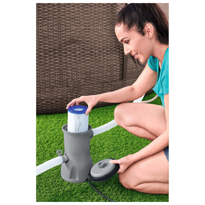 Фильтр-насос для бассейнов, с картриджем «II», 3028 л/ч, 58386 Bestway Фильтр-насос для бассейнов, с картриджем «II», 3028 л/ч, 58386 Bestway