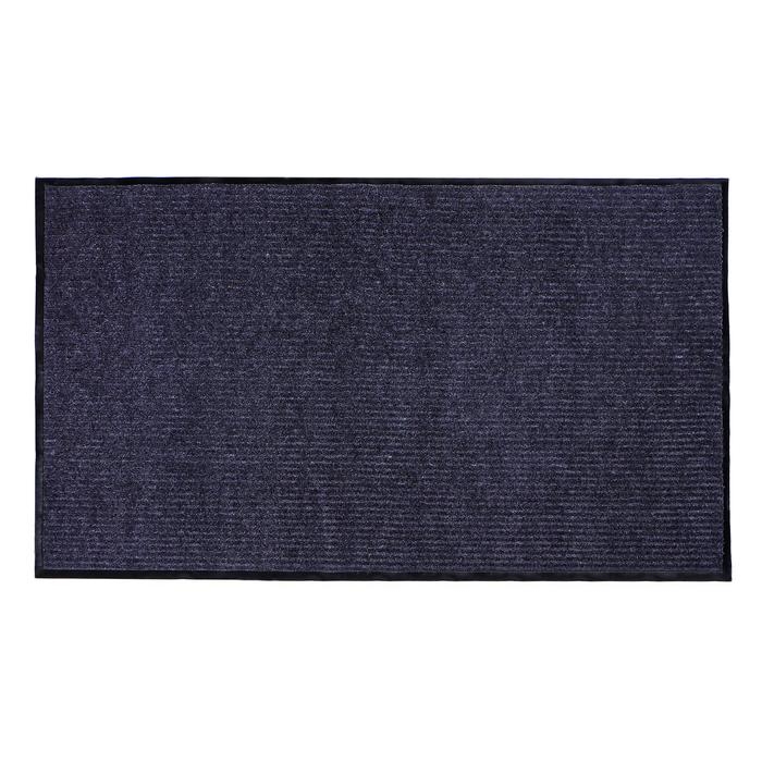 Коврик придверный влаговпитывающий, ребристый, «Стандарт», 90×150 см, цвет серый Коврик придверный влаговпитывающий, ребристый, «Стандарт», 90×150 см, цвет серый