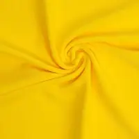 Ткань для рукоделия, велюр на трикотажной основе, жёлтая, лоскут 45&times;50 см