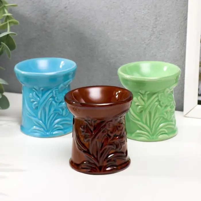 Аромалампа Аромалампа "Весенний букет" МИКС 6,5х6,5х6,7 см