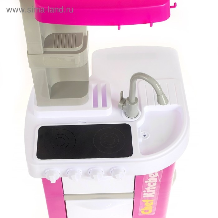 Игровой модуль кухня «Талантливый повар», свет, звук, бежит вода из крана, цвета МИКС Игровой модуль кухня «Талантливый повар», свет, звук, бежит вода из крана, цвета МИКС