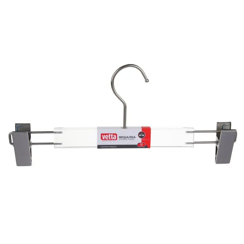 VETTA Вешалка для брюк, юбок, полистирол, 32х1 см