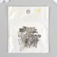 Декоративный элемент для творчества «Арт Узор. Зайка-феечка», 1.4×2.5 см