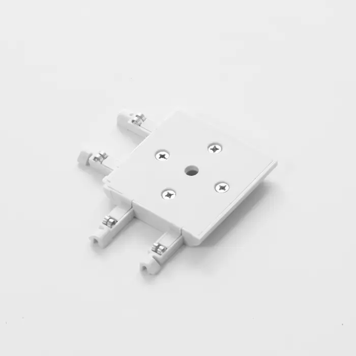 Коннектор угловой SLIM г-образный, 4-жильный, белый, 0.7&times;4&times;2 см