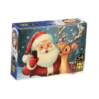 Пазл «Новогодние истории», 54 элемента, МИКС