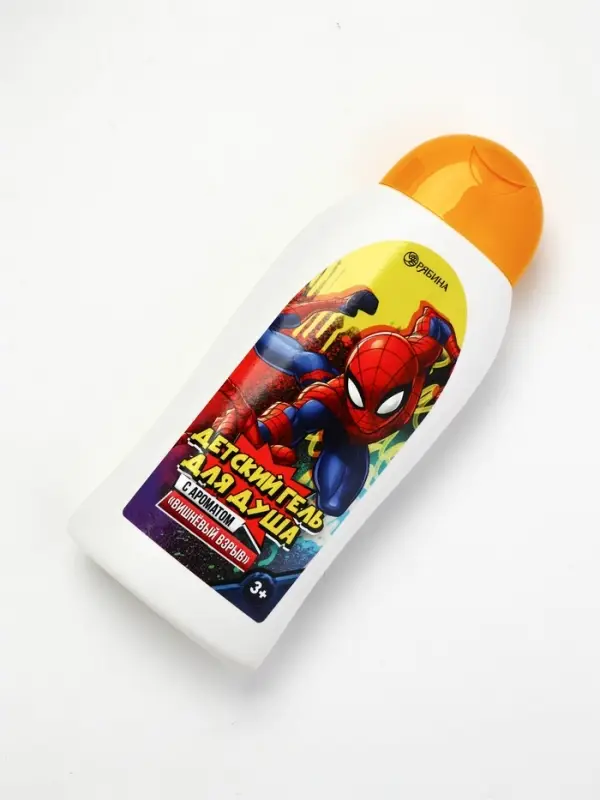 Детский гель для душа, аромат: вишневый взрыв, 300 мл, Супергерой