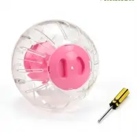 Шар для грызунов Carno, 18.5 см, розовый