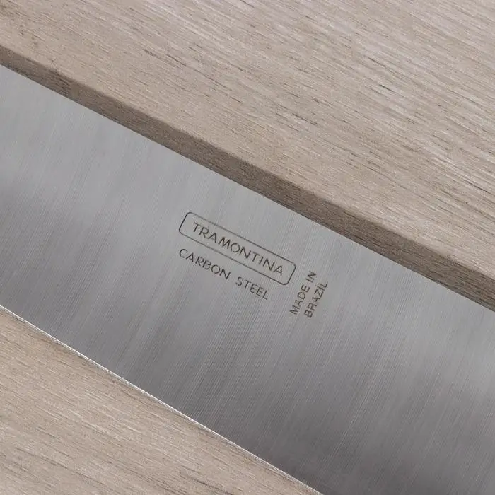 Нож кухонный Carbon поварской, лезвие 30 см, с деревянной ручкой