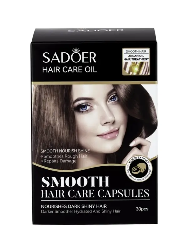 Масло для волос в капсулах, с аргановым маслом и лесным орехом, 1 мл &times; 30 шт.