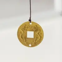 Музыка ветра &laquo;Денежная жаба на монетках&raquo;, металл, 5 колокольчиков, 41&times;6 см
