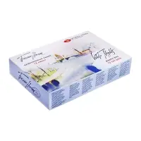 Акварель художественная в кюветах, 12 цветов &times; 2.5 мл, ЗХК &laquo;Белые ночи&raquo;, пластиковая палитра