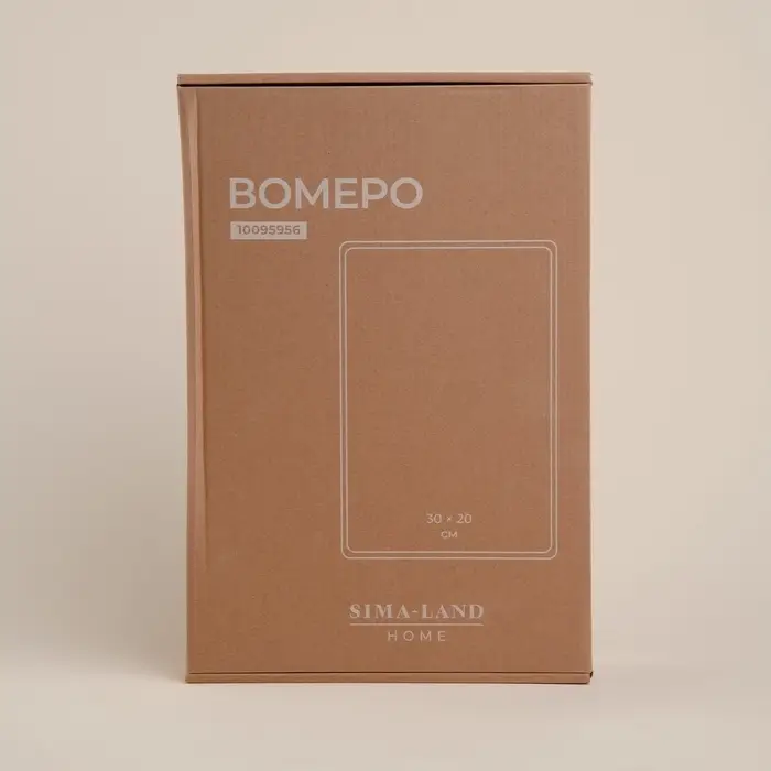Пекарский камень SL Home &laquo;Вомеро&raquo;, 30&times;20 см, толщина 1.5 см, бежевый