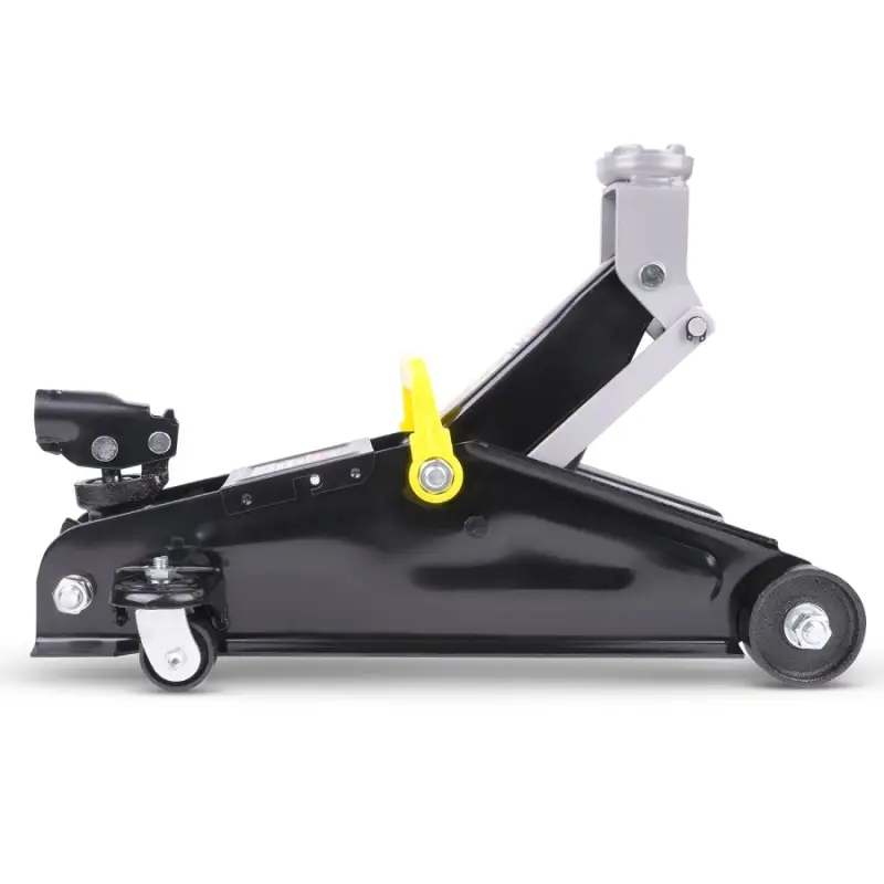 Домкрат подкатной AVS FJ-2000AL (поворотная ручка 360 градусов), 2т, 135-340мм. в кейсе