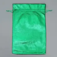 Мешочек подарочный новогодний парча &laquo;Зимние сюрпризы&raquo;, 20&times;30 см &plusmn; 1.5 см
