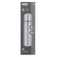 VETTA Термос 0,50л "Буллет" для напитков, серебристый, нержавеющая сталь