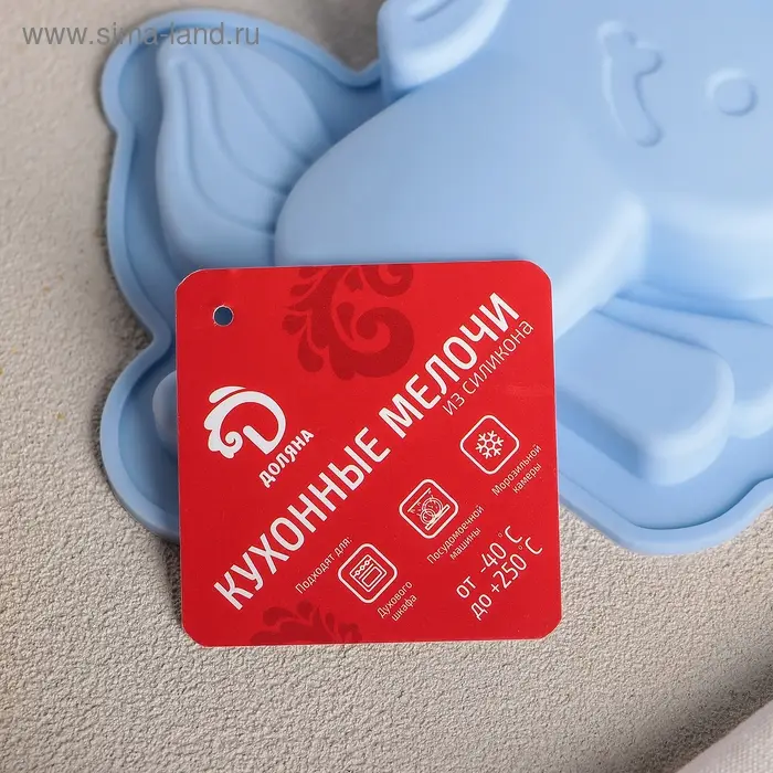 Форма для выпечки Доляна «Единорожек», силикон, 18×14,5 см, цвет МИКС Форма для выпечки Доляна «Единорожек», силикон, 18×14,5 см, цвет МИКС