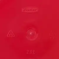 Кашпо для цветов со вставкой «Арте», 2 л, цвет красно-чёрный Кашпо для цветов со вставкой «Арте», 2 л, цвет красно-чёрный