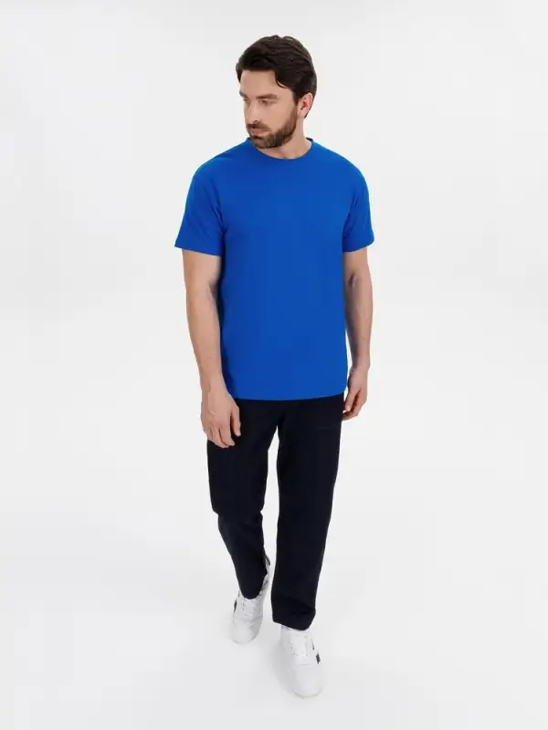 Футболка T-Bolka 180 ярко-синяя, размер XS