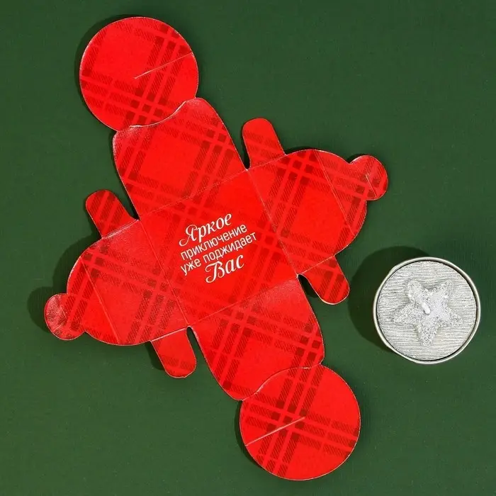 Свеча чайная &laquo;Новогодняя&raquo;, d = 4 см, МИКС