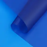 Пленка для цветов, матовая, синий, 0.57&times;10 м &plusmn;1 см