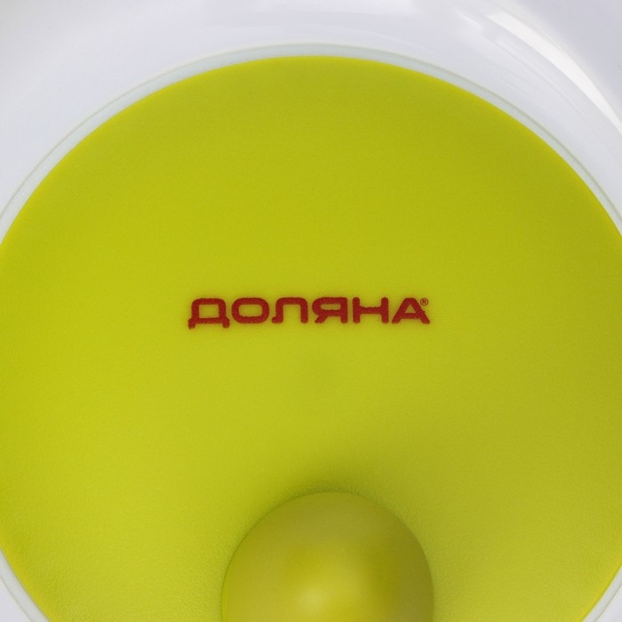 Центрифуга для сушки зелени Доляна Fresh cook, 2 л, пластик, цвет белый/зелёный Центрифуга для сушки зелени Доляна Fresh cook, 2 л, пластик, цвет белый/зелёный