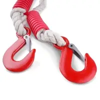 Трос-канат буксировочный с крюками AVS KT-3000 3т 4м, в пакете