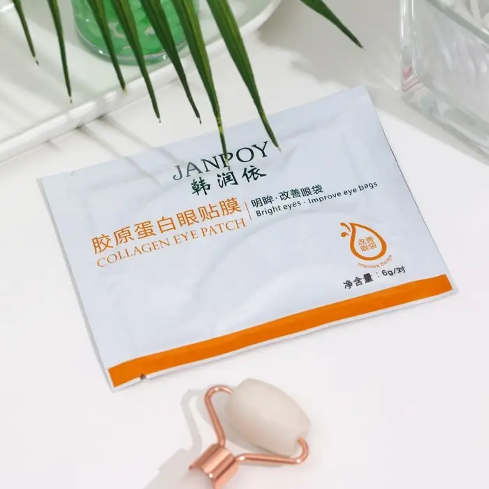 Патч гидрогелевый коллагеновый для глаз из шелковых нитей Патч гидрогелевый коллагеновый для глаз из шелковых нитей