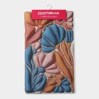 Коврик придверный Доляна, ПВХ, 45&times;75 см