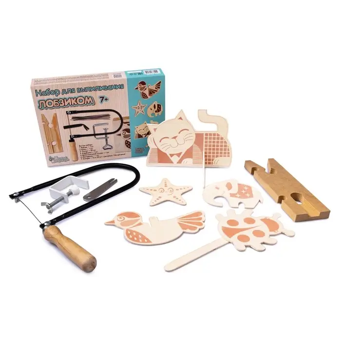 Выпиливание лобзиком, набор для творчества