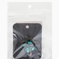 Брошь &laquo;Клевер&raquo;, цвет изумрудный в золоте