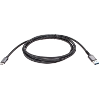 Кабель USB3.2 Gen2, AM->CM, 10Gbs, All Shell 2м VCOM <CU401M-2M